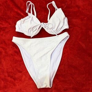 Wild Fable White Bikini Set